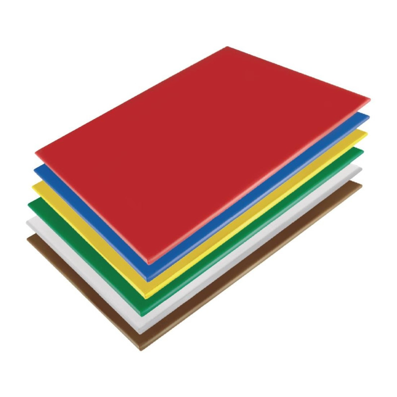 Lot de 6 - Ensemble de Planches À Découper - L 600 x P 450mm - Lot de 6 - Hygiplas Lot de 6 - Ensemble de Planches À Découper - L 600 x P 450mm - Lot de 6 - Hygiplas