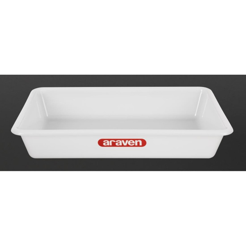 Bac Alimentaire Peu Profond Transparent 435Mm - Araven - Fourniresto Bac Alimentaire Peu Profond Transparent 435Mm - Araven - Fourniresto