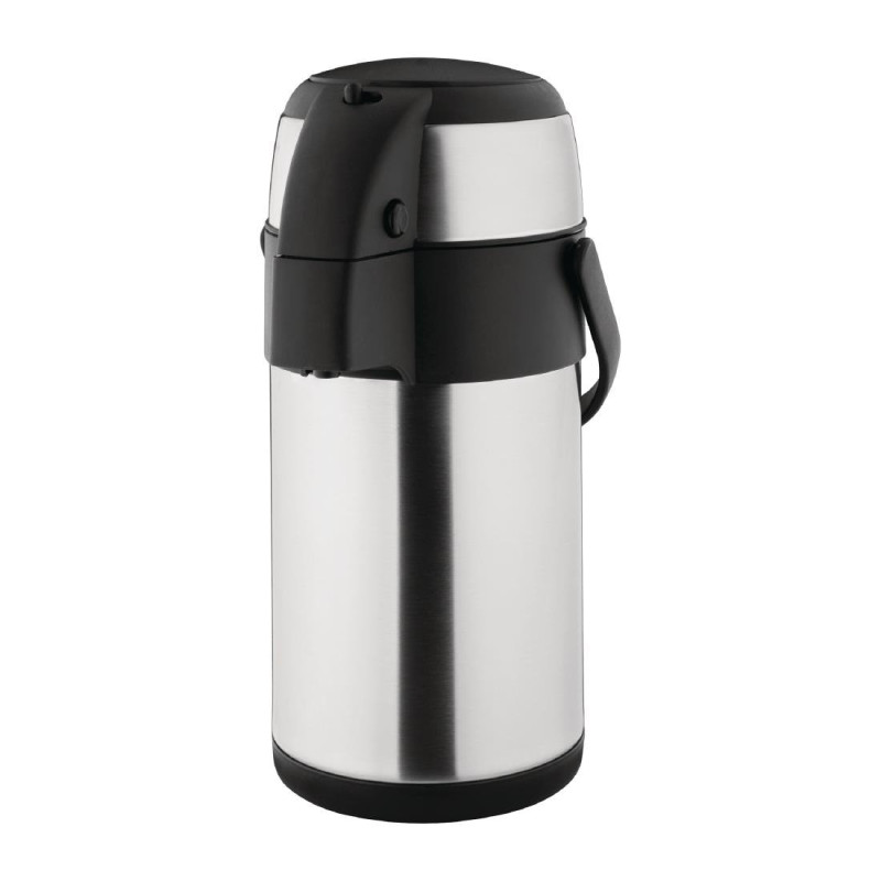 Pichet À Pompe en Inox- 2,5L - Olympia Pichet À Pompe en Inox- 2,5L - Olympia