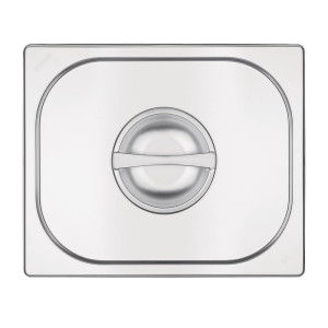 Edelstahldeckel - GN 1/2 - Vogue - Fourniresto