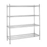 Modulares Regal 4 Ebenen-H 1840mm - Vogue - Fourniresto