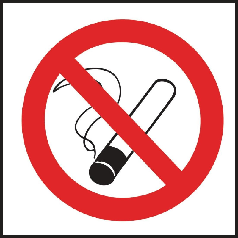 Sticker "No Smoking" Sign - Vogue - Fourniresto Sticker "No Smoking" Sign - Vogue - Fourniresto