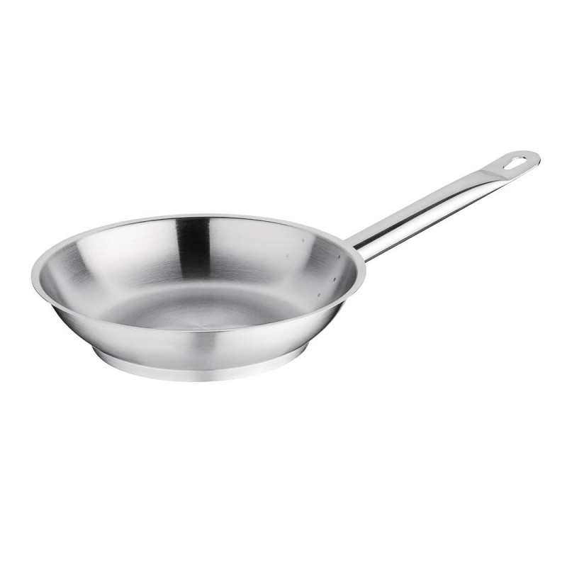Poêle Induction en Inox - Ø 200mm - Vogue Poêle Induction en Inox - Ø 200mm - Vogue