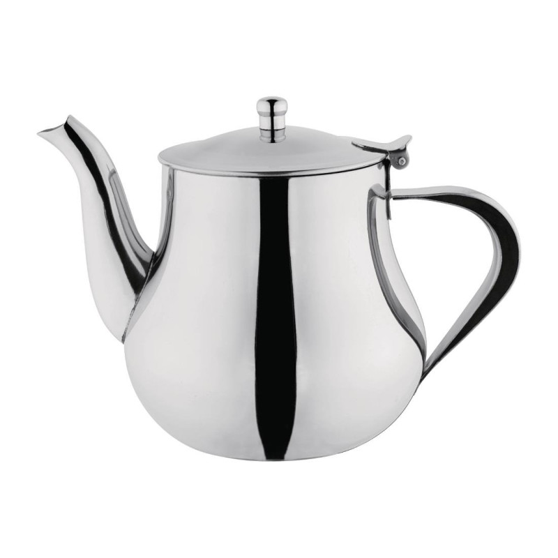 Marokkanischer Edelstahl-Teekessel 1L - Olympia - Fourniresto Marokkanischer Edelstahl-Teekessel 1L - Olympia - Fourniresto
