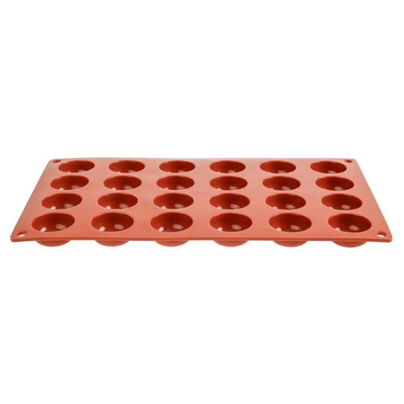 24 Silikon-Pomponnettes-Formen Formaflex - Pavoni 24 Silikon-Pomponnettes-Formen Formaflex - Pavoni