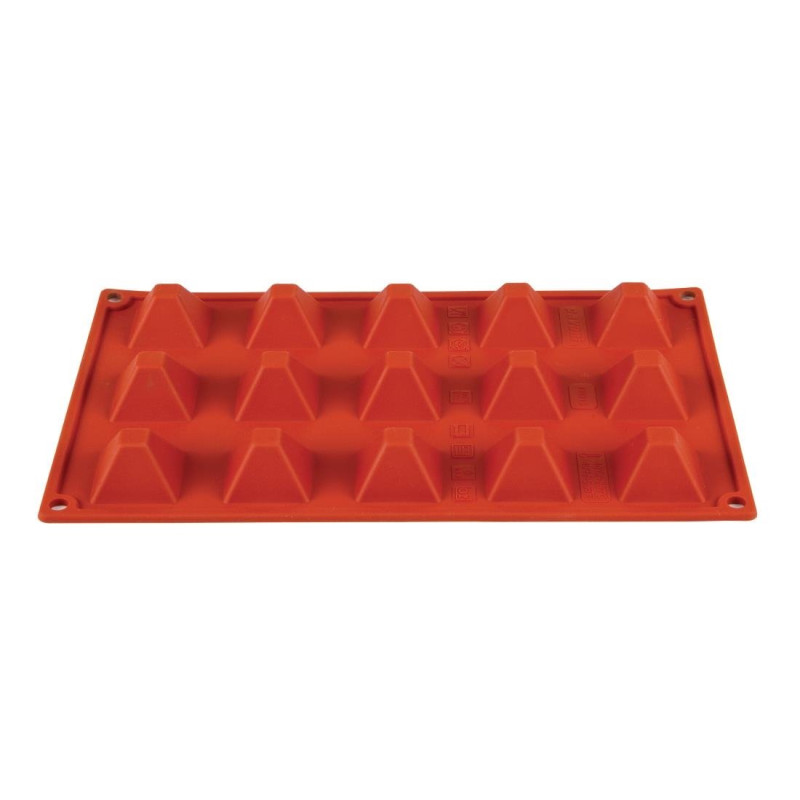 15 Pyramid Silicone Mould - Pavoni 15 Pyramid Silicone Mould - Pavoni