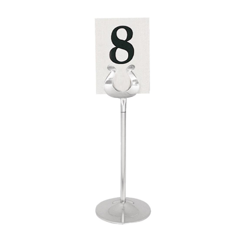 Support numéro de table 200mm - Olympia - Fourniresto Support numéro de table 200mm - Olympia - Fourniresto
