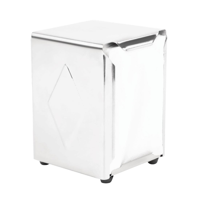 Distributeur de serviettes inox - Olympia - Fourniresto Distributeur de serviettes inox - Olympia - Fourniresto