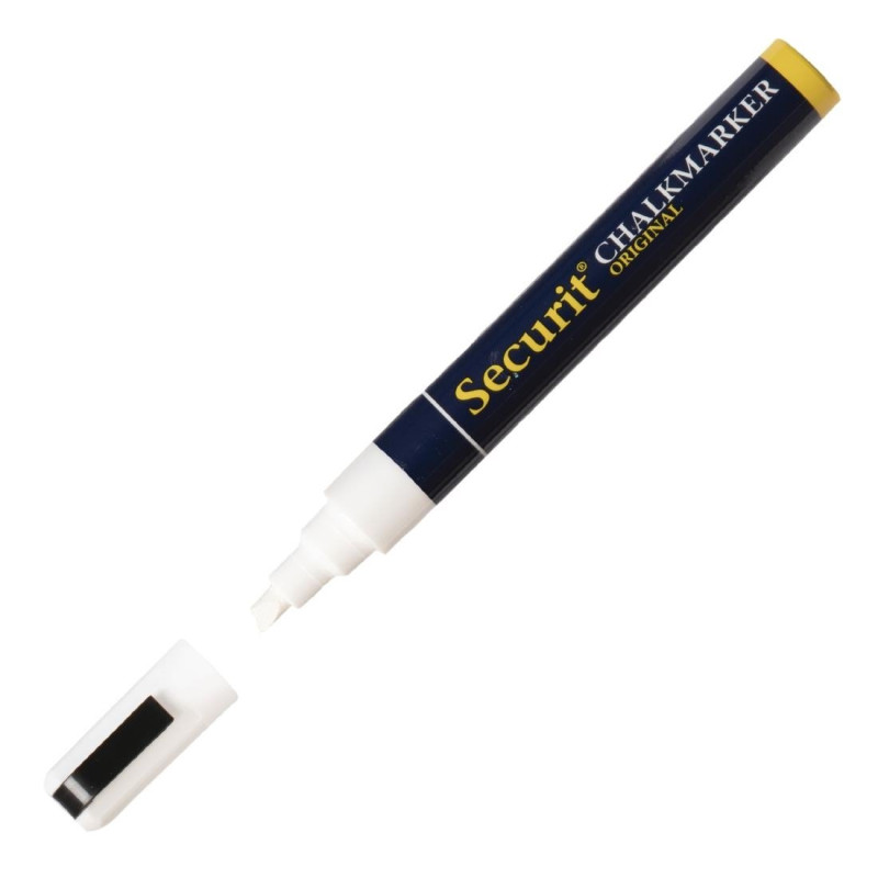 Kreidemarker 6mm weiß - Securit - Fourniresto Kreidemarker 6mm weiß - Securit - Fourniresto