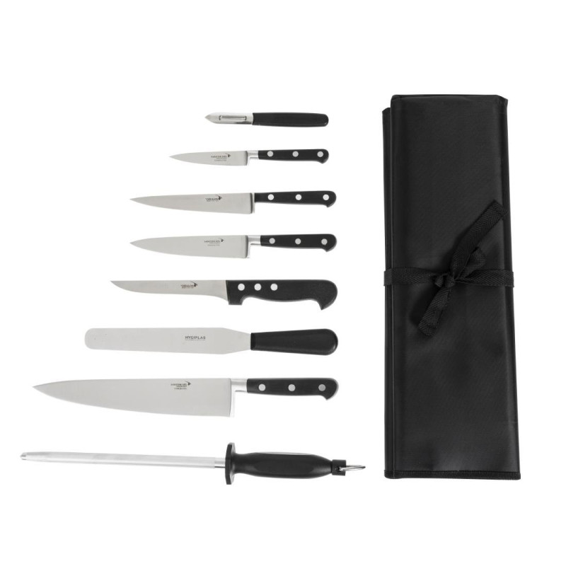 Set aus 8 Messern mit Etui - DEGLON Set aus 8 Messern mit Etui - DEGLON