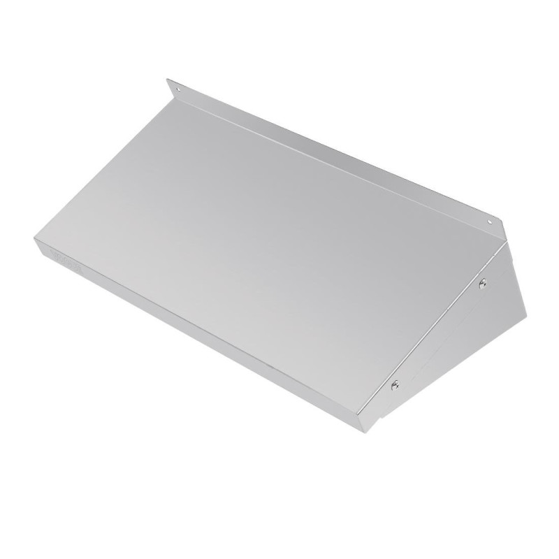 Wandplank van roestvrij staal - L 600 x D 300mm - Vogue Wandplank van roestvrij staal - L 600 x D 300mm - Vogue