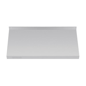 Wandplank van roestvrij staal - L 600 x D 300mm - Vogue