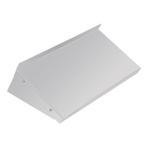 Wandplank van roestvrij staal - L 600 x D 300mm - Vogue