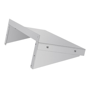 Wandplank van roestvrij staal - L 600 x D 300mm - Vogue