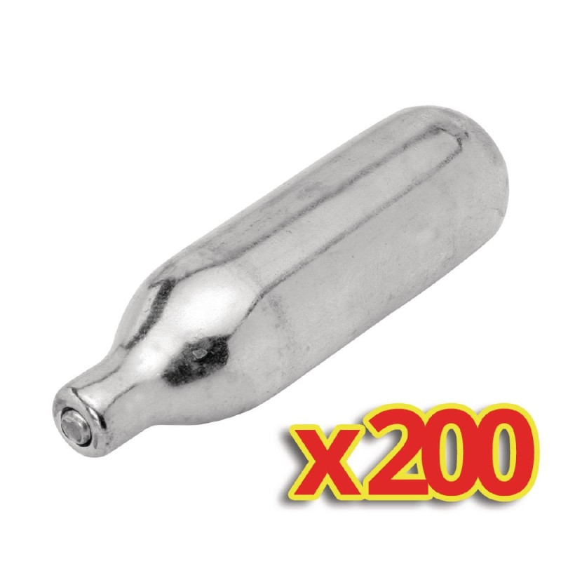 - Pack mit 200 Kapseln für Sahnesiphon - Vogue - Fourniresto - Pack mit 200 Kapseln für Sahnesiphon - Vogue - Fourniresto