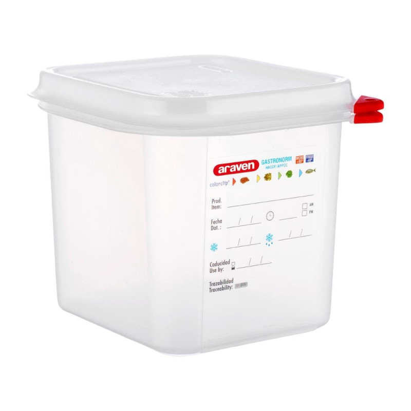 Lebensmittelbehälter GN 1/6 2,6L - Araven - Fourniresto Lebensmittelbehälter GN 1/6 2,6L - Araven - Fourniresto