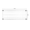 Metalen wandplank - L 910mm - Vogue - Fourniresto