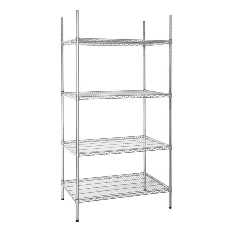 Shelf Kit 4 Levels - W 915 x D 610 mm - Vogue Shelf Kit 4 Levels - W 915 x D 610 mm - Vogue