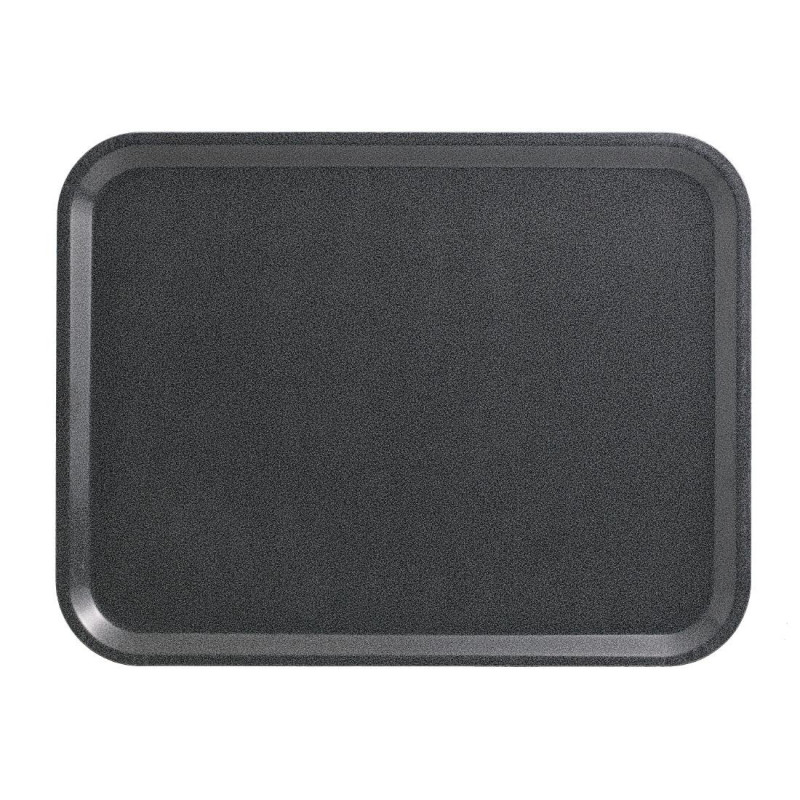 Smooth Laminate Capri Anthracite Tray 460mm - Cambro - Fourniresto Smooth Laminate Capri Anthracite Tray 460mm - Cambro - Fourniresto