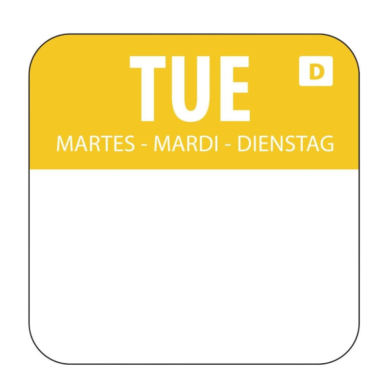 Soluble Food Labels "Tuesday" - Vogue Soluble Food Labels "Tuesday" - Vogue