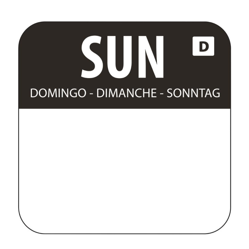 Soluble Food Labels "Dimanche" - Vogue Soluble Food Labels "Dimanche" - Vogue