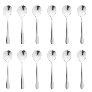 Ronde soeplepel Buckingham - Set van 12 - Olympia - Fourniresto