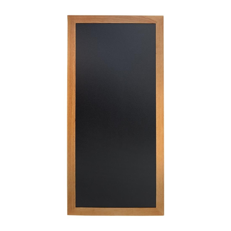 Krijtbord wand lang teakhouten afwerking 1200 x 560mm - Securit - Fourniresto Krijtbord wand lang teakhouten afwerking 1200 x 560mm - Securit - Fourniresto