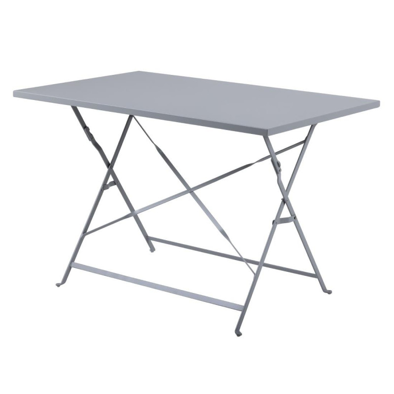 Tuintafel Opklapbaar Grijs - 1100 x 700 mm - Bolero Tuintafel Opklapbaar Grijs - 1100 x 700 mm - Bolero