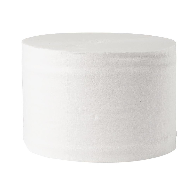 Toilettenpapierrollen 2-lagig ohne Kern - Packung mit 36 Stück - Jantex Toilettenpapierrollen 2-lagig ohne Kern - Packung mit 36 Stück - Jantex