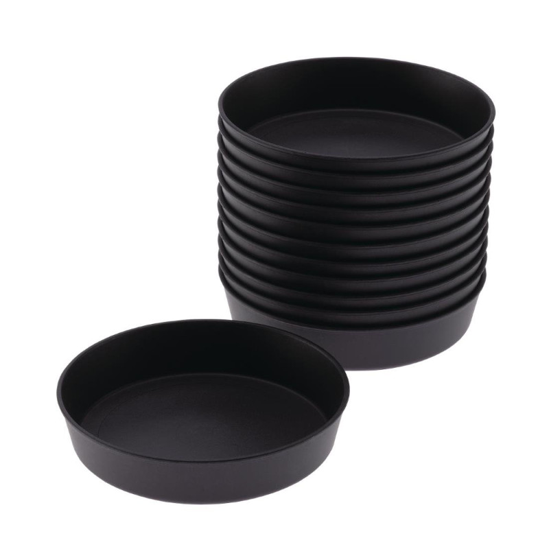 Set von 12 Exoglass Quicheformen Matfer Bourgeat - Ø 100 mm Set von 12 Exoglass Quicheformen Matfer Bourgeat - Ø 100 mm