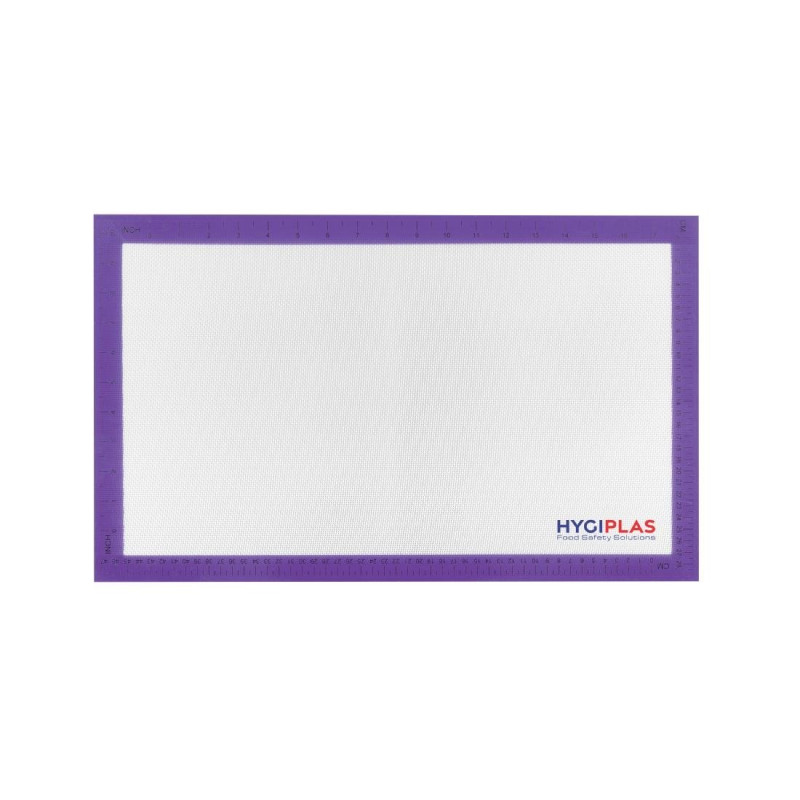Backmatte Antihaft Hygiplas 520x315mm - Qualitäts-Silikon | Allergene & Leicht zu Reinigen Backmatte Antihaft Hygiplas 520x315mm - Qualitäts-Silikon | Allergene & Leicht zu Reinigen