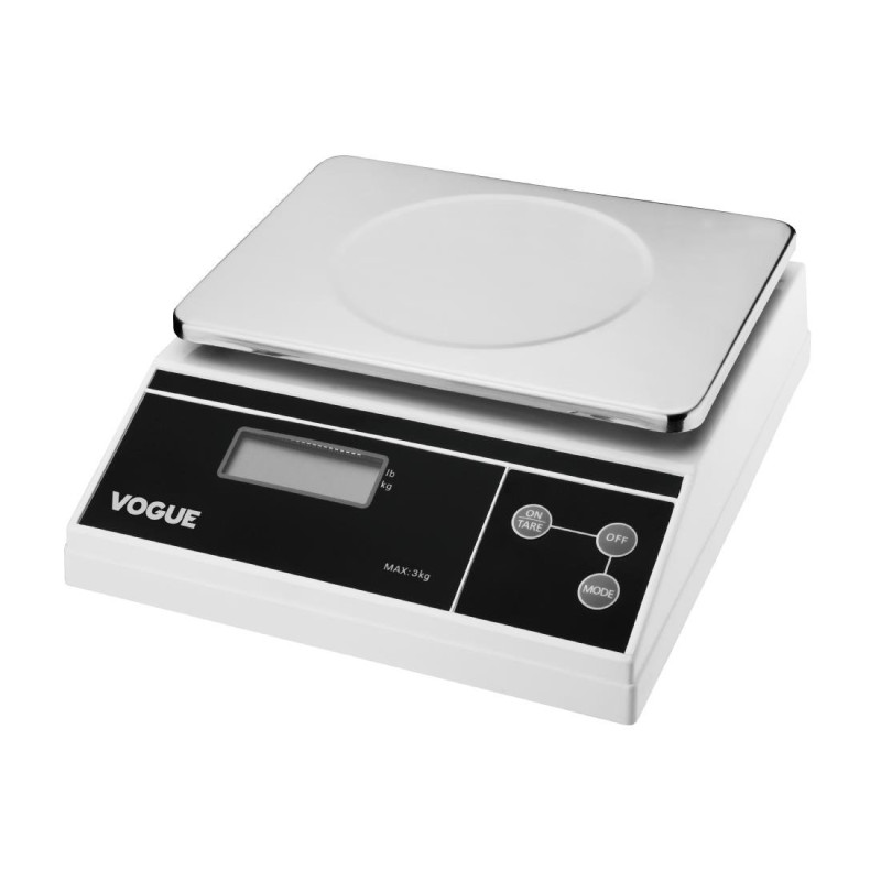 Electronic scale Vogue 3 kg: Precise and hygienic Electronic scale Vogue 3 kg: Precise and hygienic