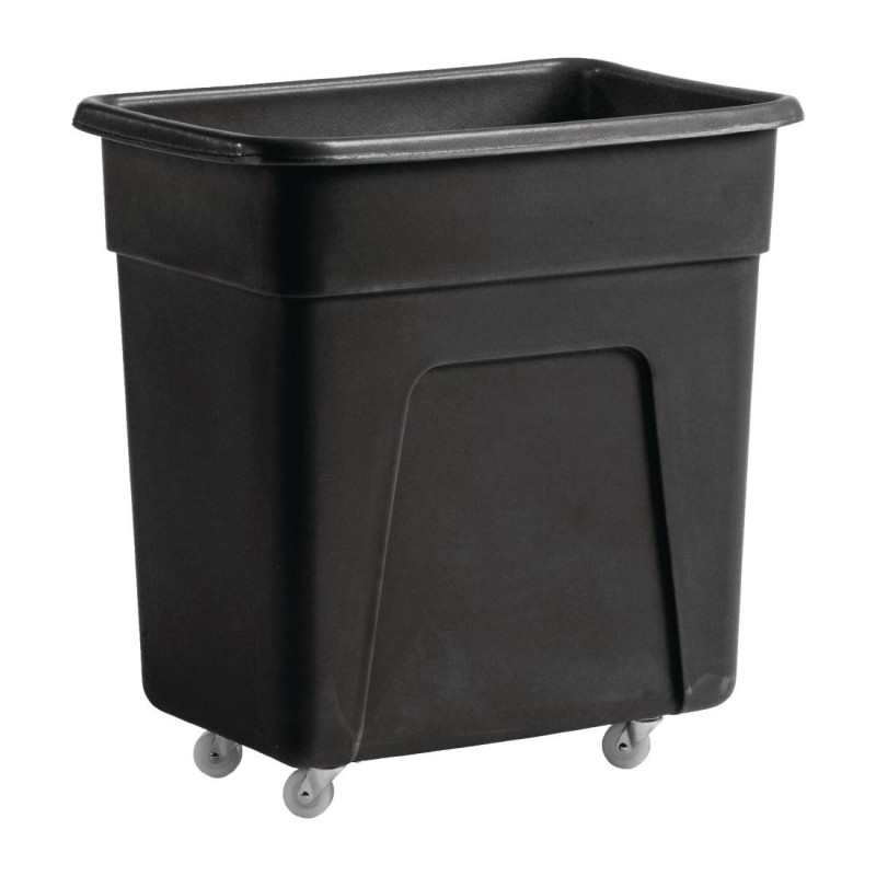 Winkelwagen voor flessen Zwart | Capaciteit 125L & Elegant Ontwerp Winkelwagen voor flessen Zwart | Capaciteit 125L & Elegant Ontwerp