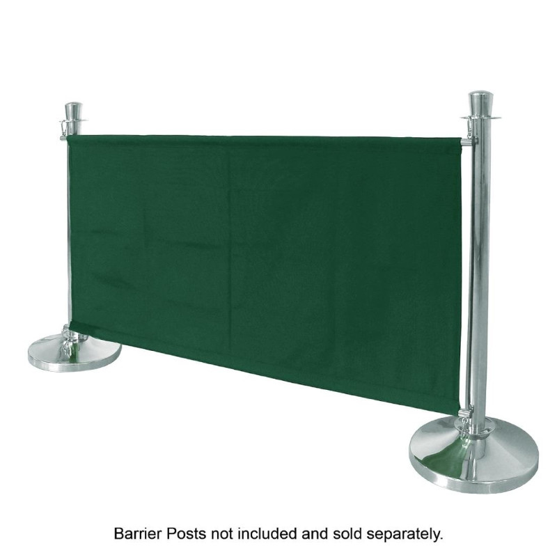 Green Bolero Canvas Barrier - Quality Polyester Green Bolero Canvas Barrier - Quality Polyester