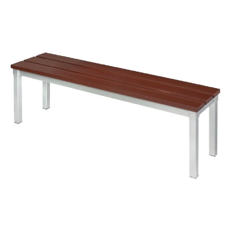 Buitenzitbank met walnoot houten imitatie 1050 mm Gopak CK814 Buitenzitbank met walnoot houten imitatie 1050 mm Gopak CK814