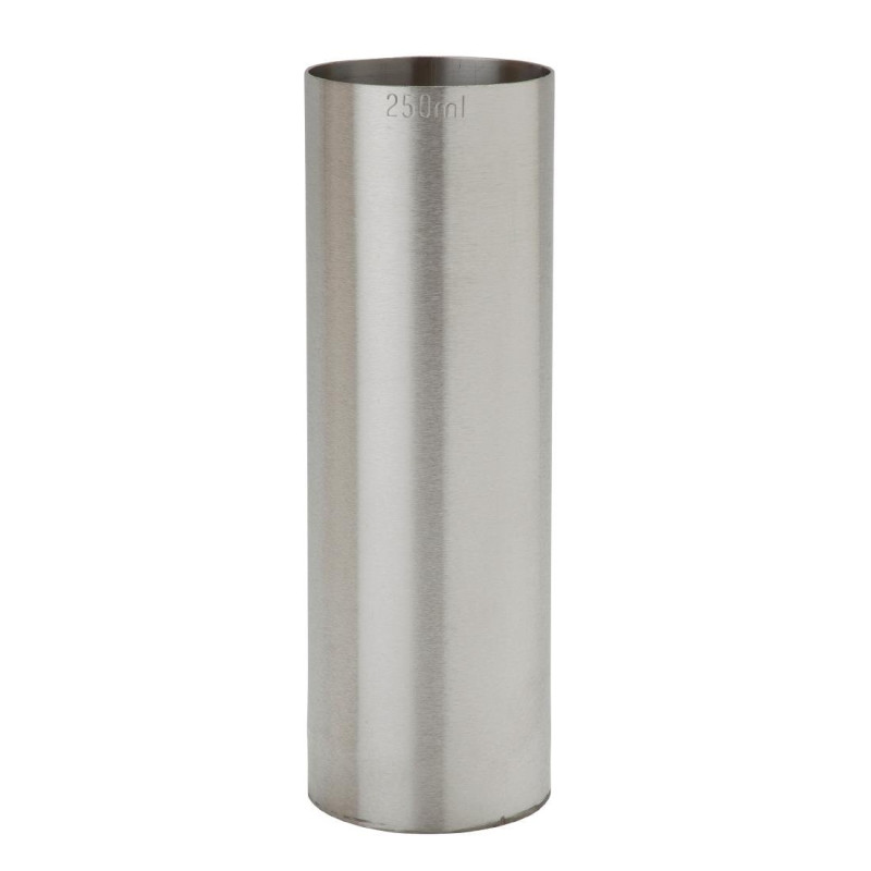 Maatbeker CE Beaumont 250 ml van roestvrij staal voor professionele cocktails Maatbeker CE Beaumont 250 ml van roestvrij staal voor professionele cocktails