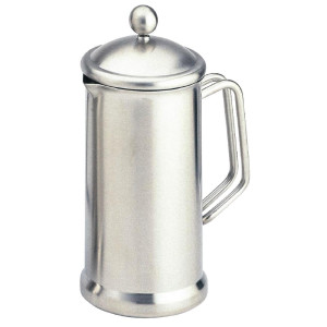 Kaffeepresse aus satiniertem Edelstahl 8 Tassen Olympia GD170 - Eleganz und Robustheit
