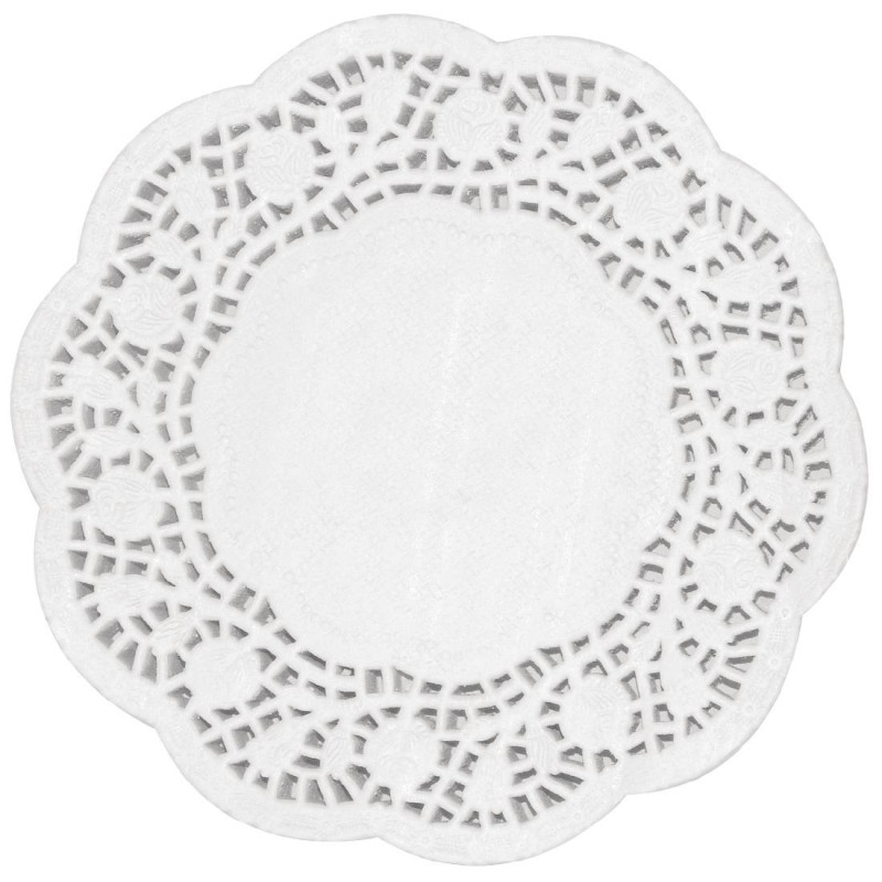 Round paper doilies 240 mm Pack of 250 Olympia - Elegance and practicality Round paper doilies 240 mm Pack of 250 Olympia - Elegance and practicality