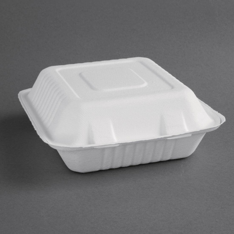 Composteerbare Bagasse dozen 223mm - Set van 200, milieuvriendelijk Composteerbare Bagasse dozen 223mm - Set van 200, milieuvriendelijk