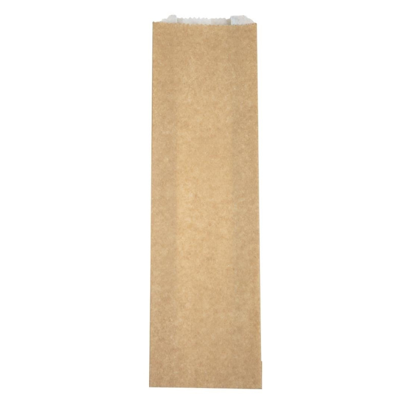 Snackbeutel heiß Vegware 356 x 101 mm kompostierbar - Packung mit 500, FC897 Snackbeutel heiß Vegware 356 x 101 mm kompostierbar - Packung mit 500, FC897