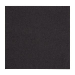 Servietten 2-lagig Schwarz 330 mm - Packung mit 2000 Snacking Eco-Friendly