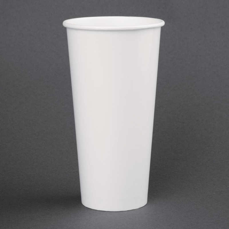 Becher für kalte Getränke aus Papier 625 ml 90 mm - Packung mit 1000 recycelbaren, eleganten & praktischen Bechern Becher für kalte Getränke aus Papier 625 ml 90 mm - Packung mit 1000 recycelbaren, eleganten & praktischen Bechern