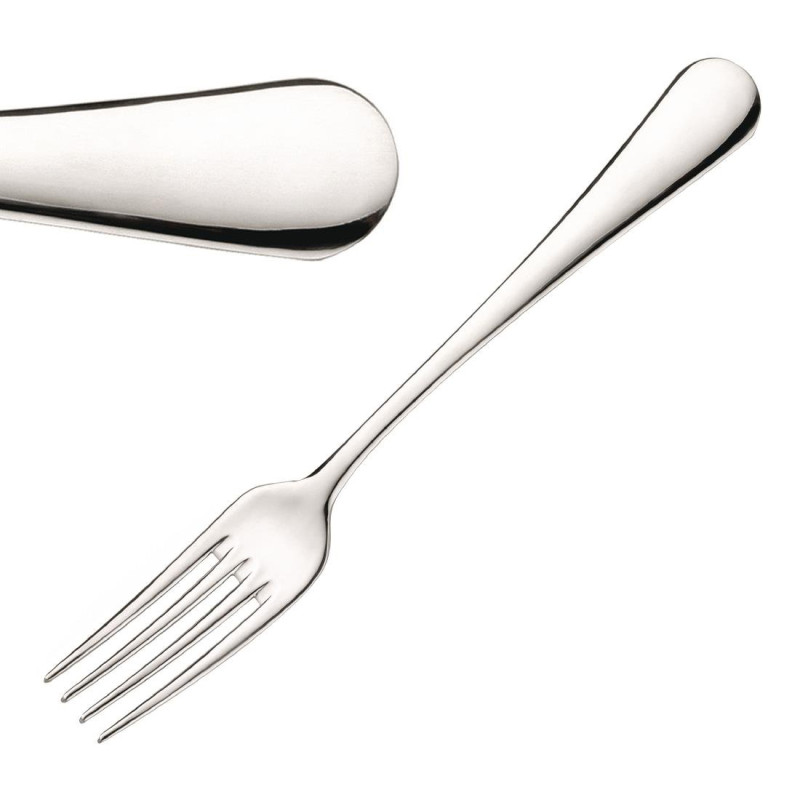 Fourchettes de Table en Inox 18/10 - Lot de 12 Fourchettes de Table en Inox 18/10 - Lot de 12