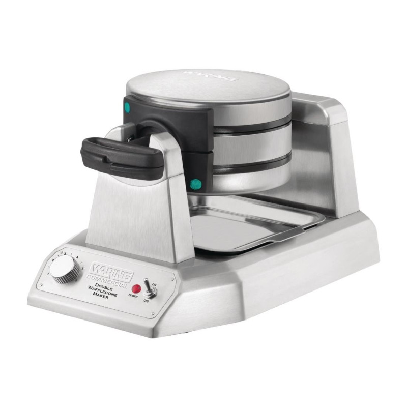 Gaufrier Cornet à Glace Double Waring - Cuisson Uniforme Gaufrier Cornet à Glace Double Waring - Cuisson Uniforme