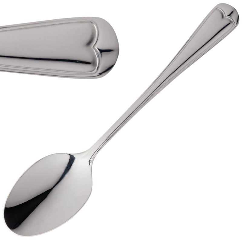 Elegance AMEFA Dessert Spoon - Set of 12 - Stainless Steel 18/10 Elegance AMEFA Dessert Spoon - Set of 12 - Stainless Steel 18/10