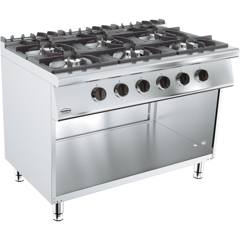 Professional Gas Range 700 - 6 Burners - CombiSteel Professional Gas Range 700 - 6 Burners - CombiSteel