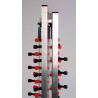 Folding Plate Rack Trolley - 48 Levels - CombiSteel