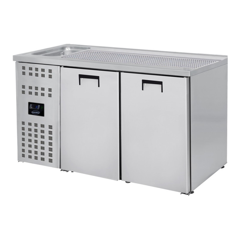 Refroidisseur de Bière à 2 Portes - Robinet à Gauche - CombiSteel Refroidisseur de Bière à 2 Portes - Robinet à Gauche - CombiSteel