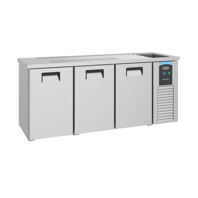 Refroidisseur de Bière à 3 Portes - Robinet à Droite - CombiSteel Refroidisseur de Bière à 3 Portes - Robinet à Droite - CombiSteel