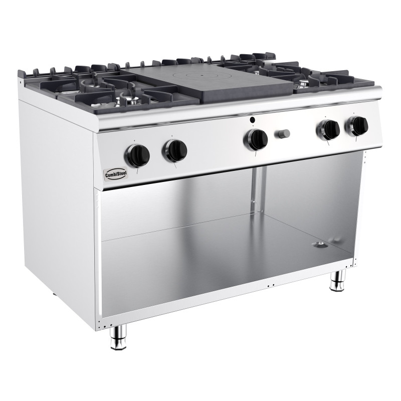 Professional Gas Range 700 - 4 Burners - CombiSteel Professional Gas Range 700 - 4 Burners - CombiSteel